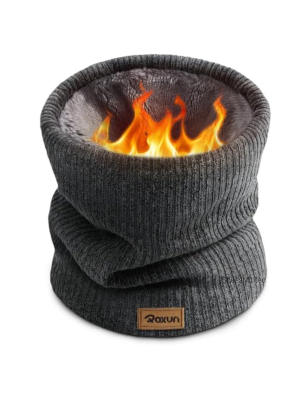 Winter Neck Gaiter Warmer Fleece Lined Ski Snowboard Outdoor